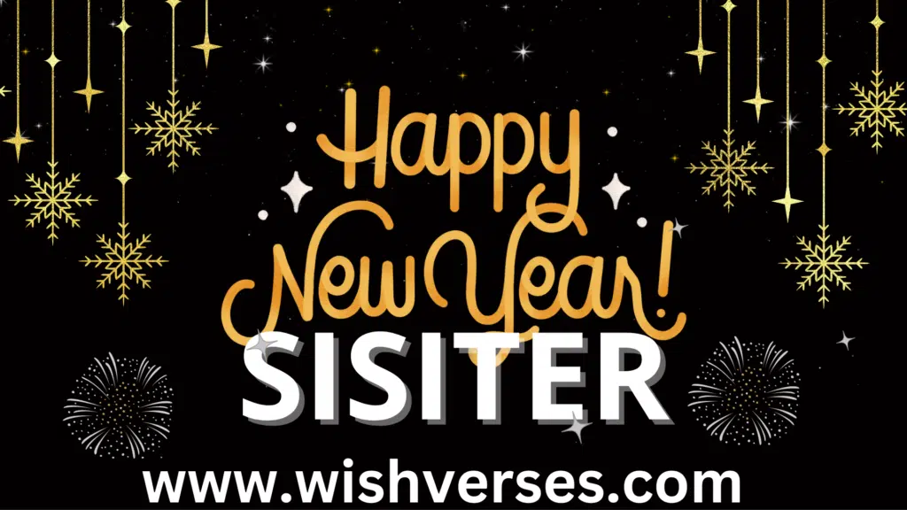 new year wishes to sister