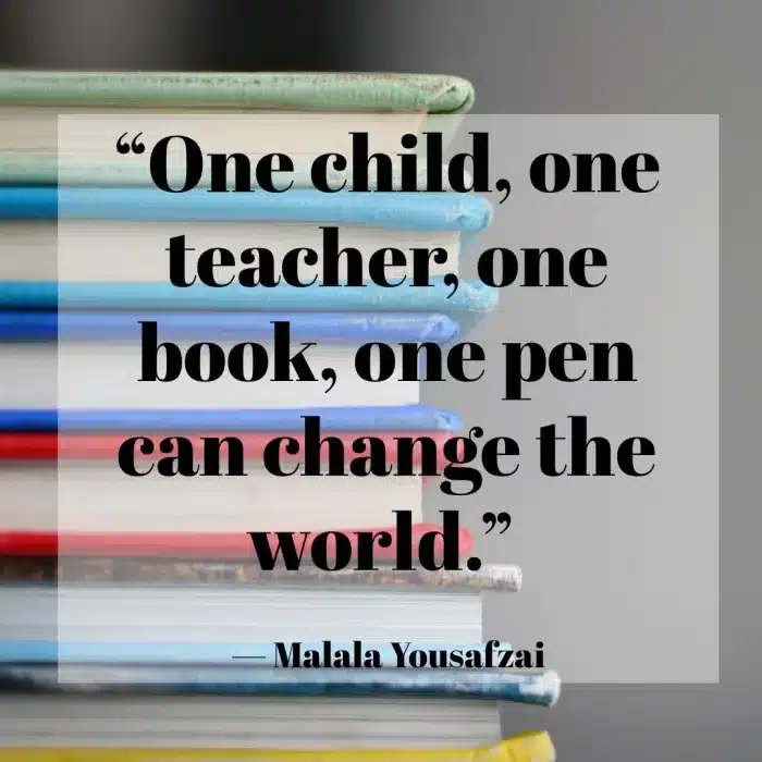 one child one teacher .....