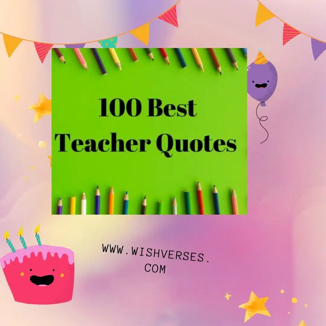 Quotes about teacher