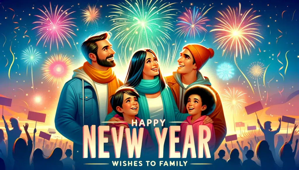 celebrate new year with family