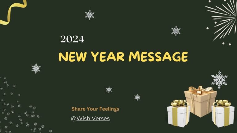 Happy New Year Messages 2024