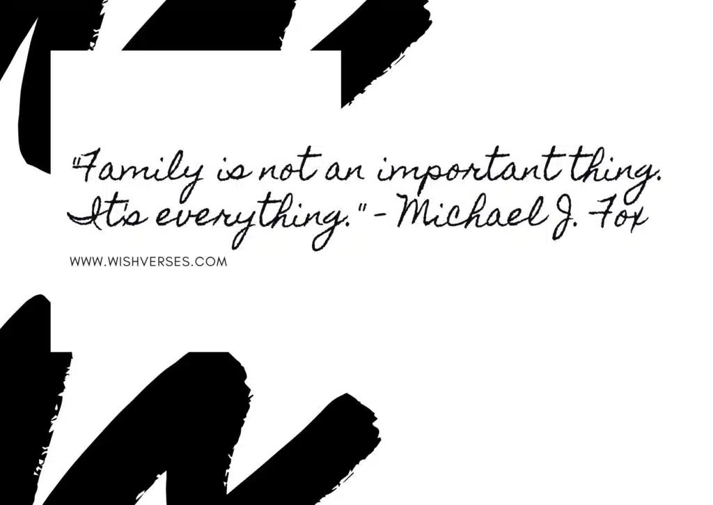 family is not on important things=s...