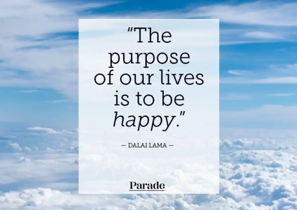 the purpose of our life....