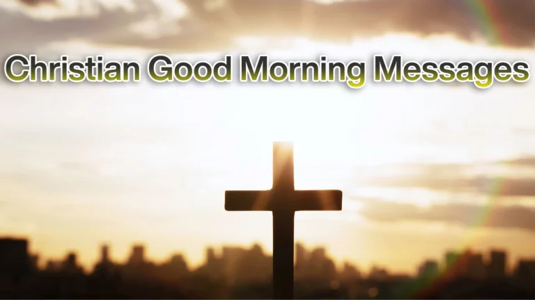 christian good morning messages