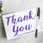 Crafting Your Birthday Thank You Card Messages