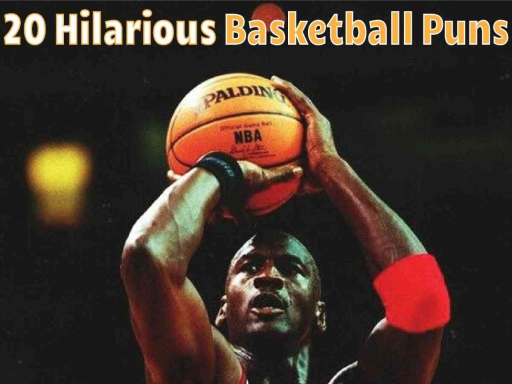 20 Hilarious Basketball Puns basketball player throughing basketball  