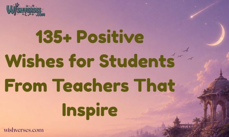 135+ Positive Wishes for Students From Teachers That Inspire
