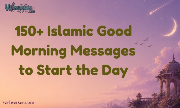 150+ Islamic Good Morning Messages to Start the Day