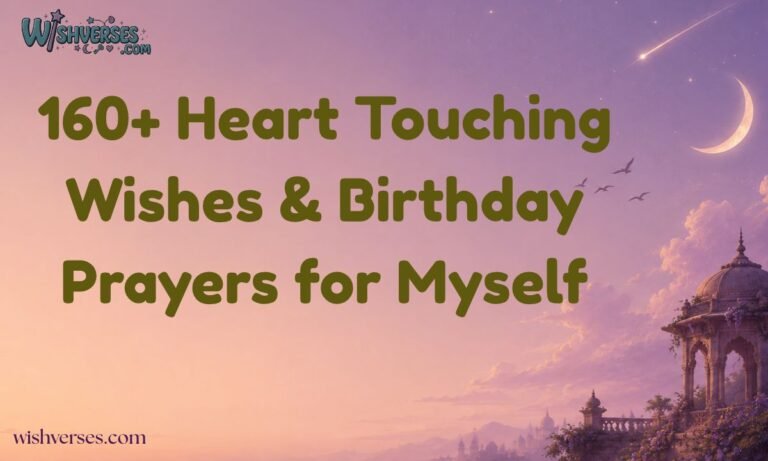 160+ Heart Touching Wishes & Birthday Prayers for Myself