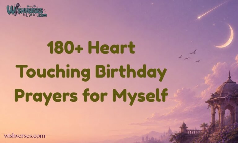 180+ Heart Touching Birthday Prayers for Myself