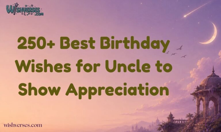 250+ Best Birthday Wishes for Uncle to Show Appreciation