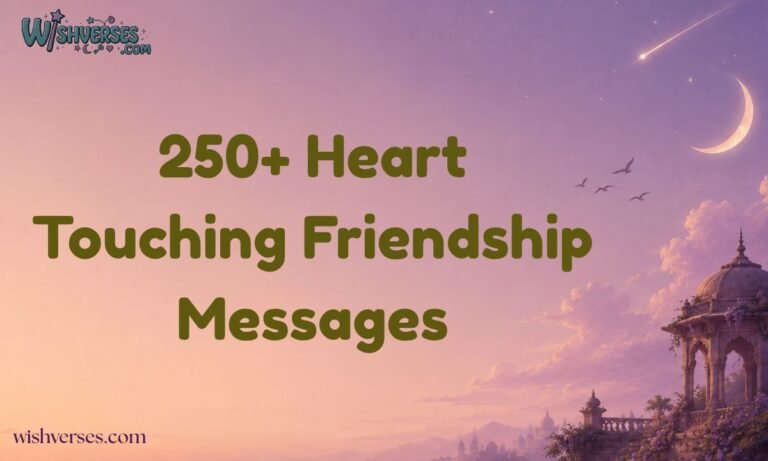 250+ Heart Touching Friendship Messages