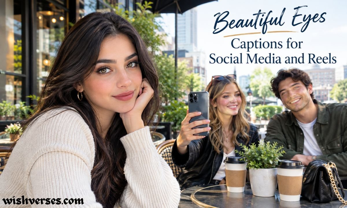 Beautiful Eyes Captions for Social Media and Reels