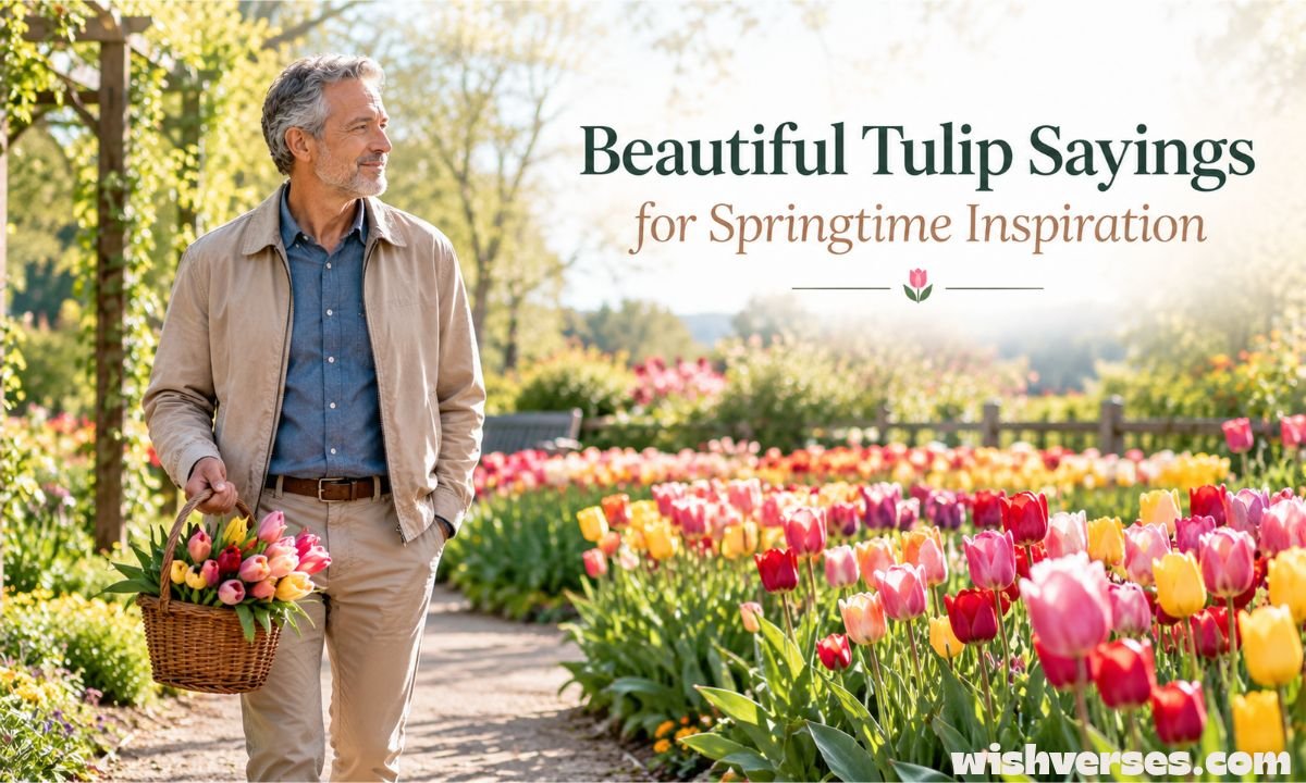 Beautiful Tulip Sayings for Springtime Inspiration
