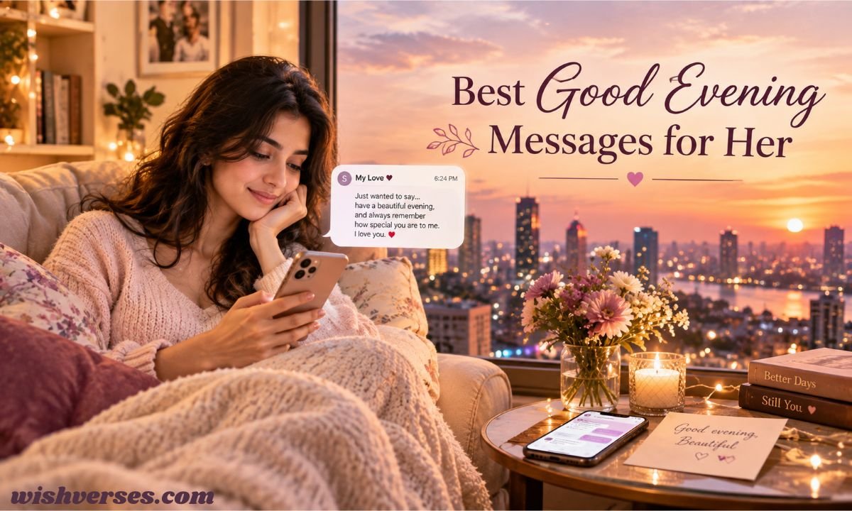 Best Good Evening Messages for Her