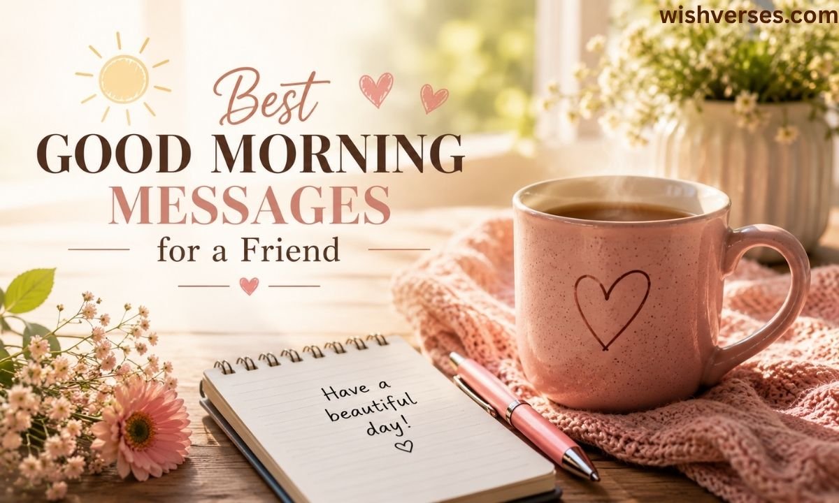 Best Good Morning Messages for a Friend