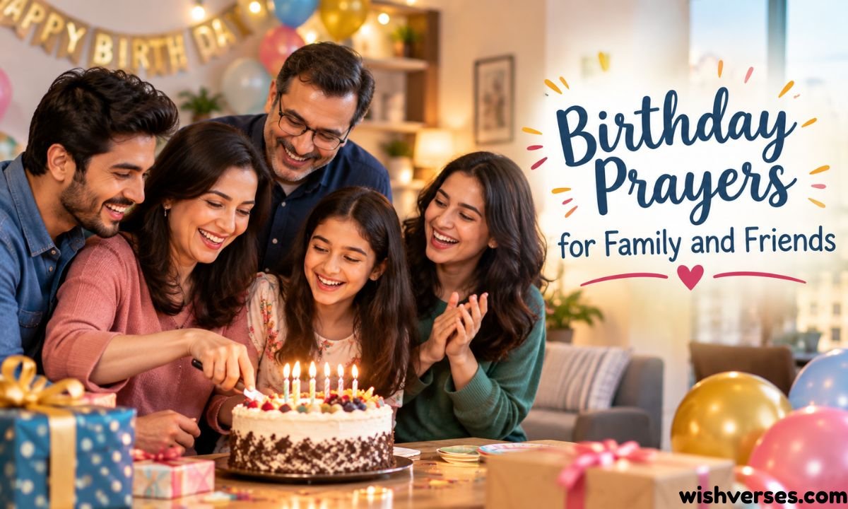 Birthday Prayers for Family and Friends