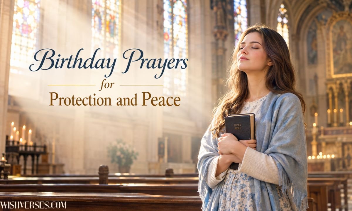 Birthday Prayers for Protection and Peace