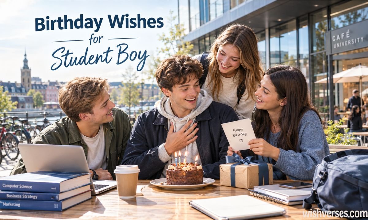 Birthday Wishes for Student Boy