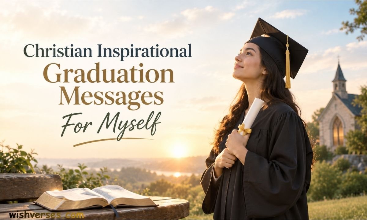 Christian Inspirational Graduation Messages For Myself