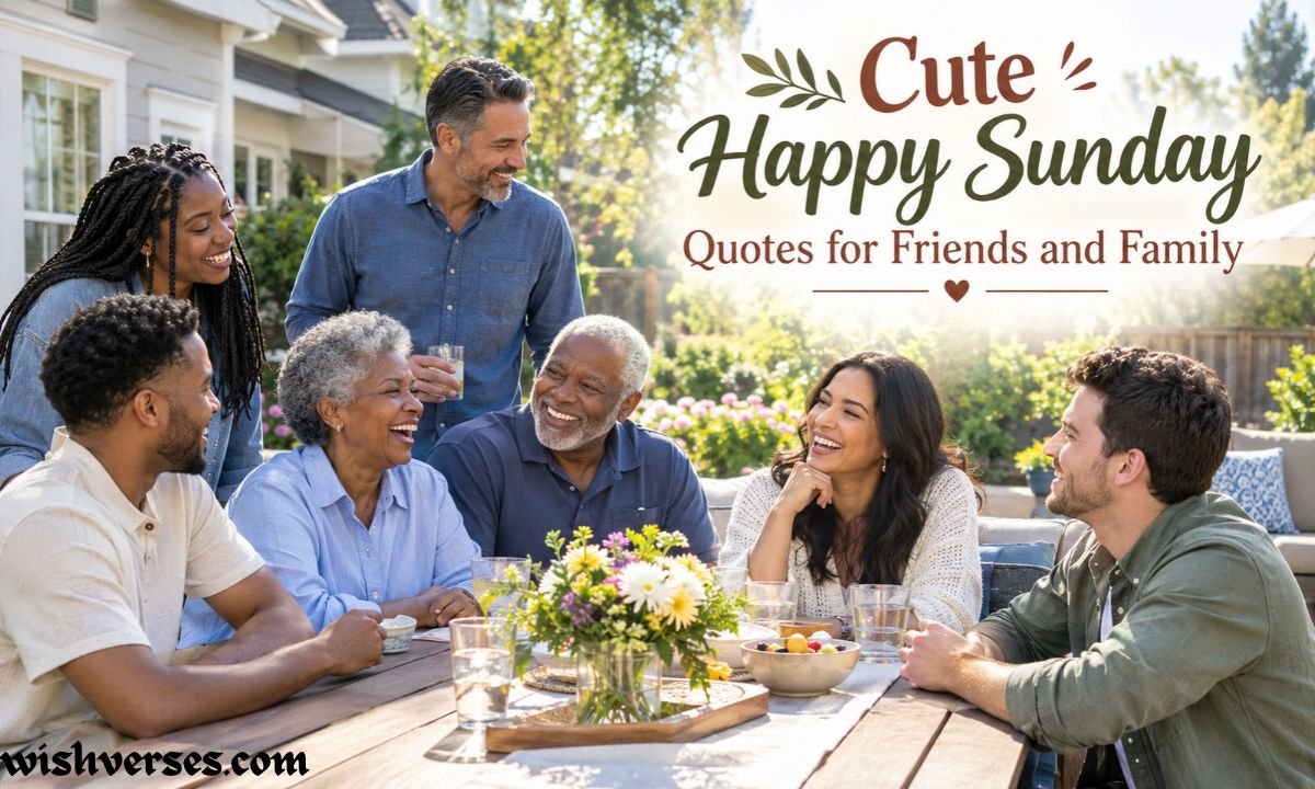 Cute Happy Sunday Quotes for Friends and Family