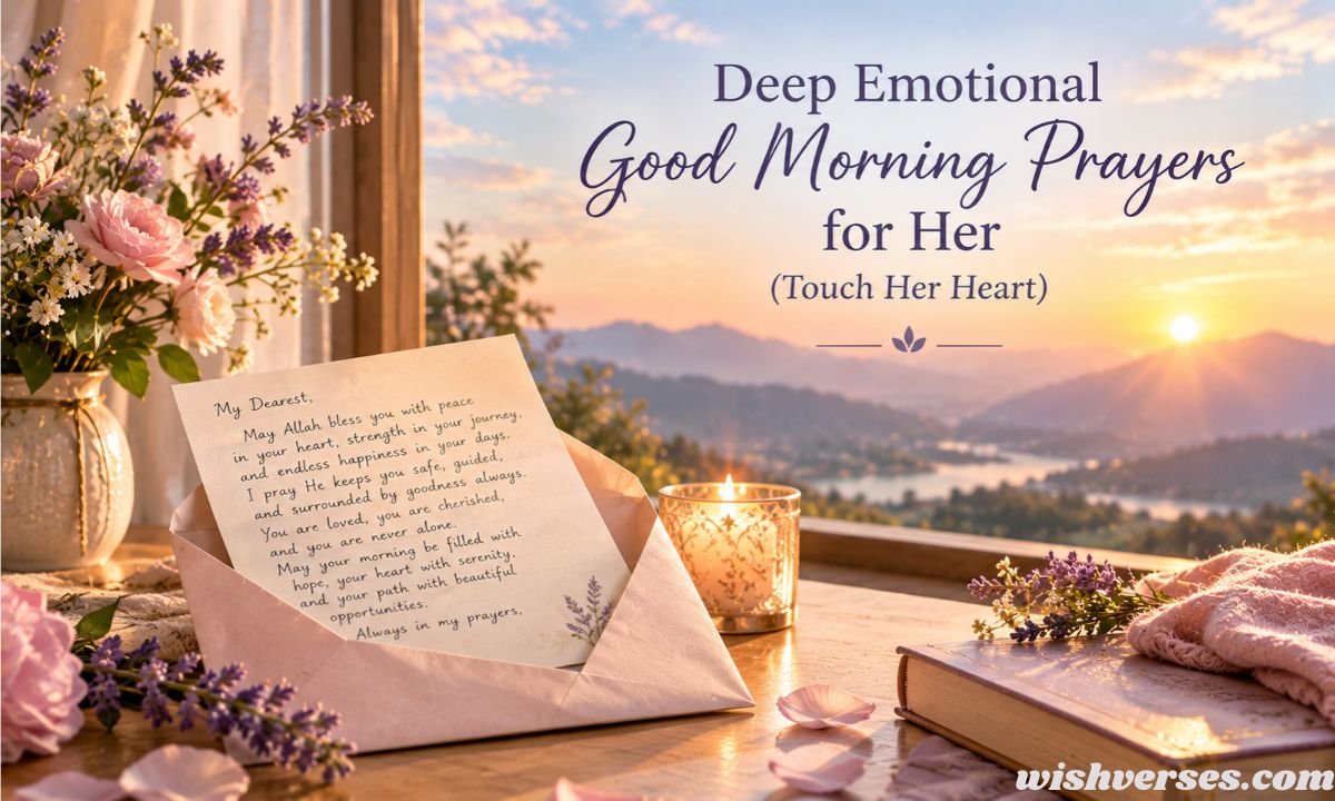 Deep Emotional Good Morning Prayers for Her