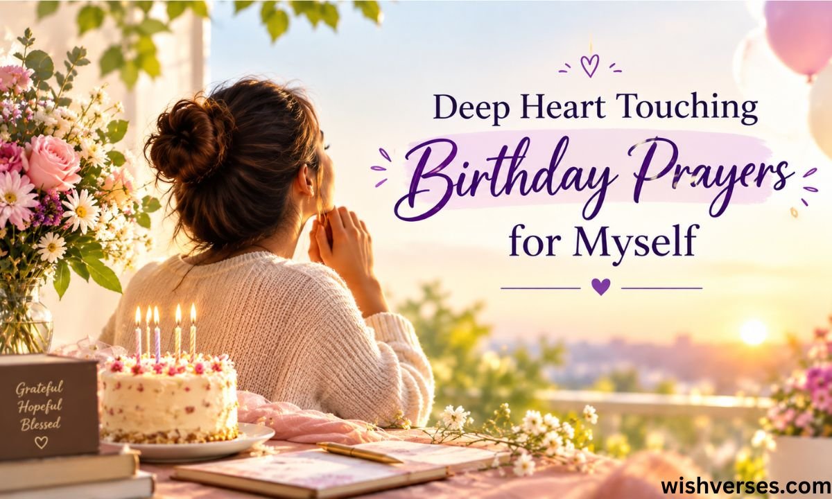 Deep Heart Touching Birthday Prayers for Myself