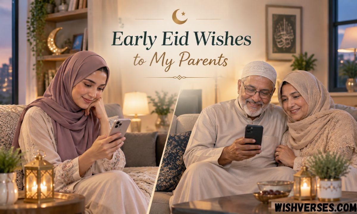 Early Eid Wishes to My Parents