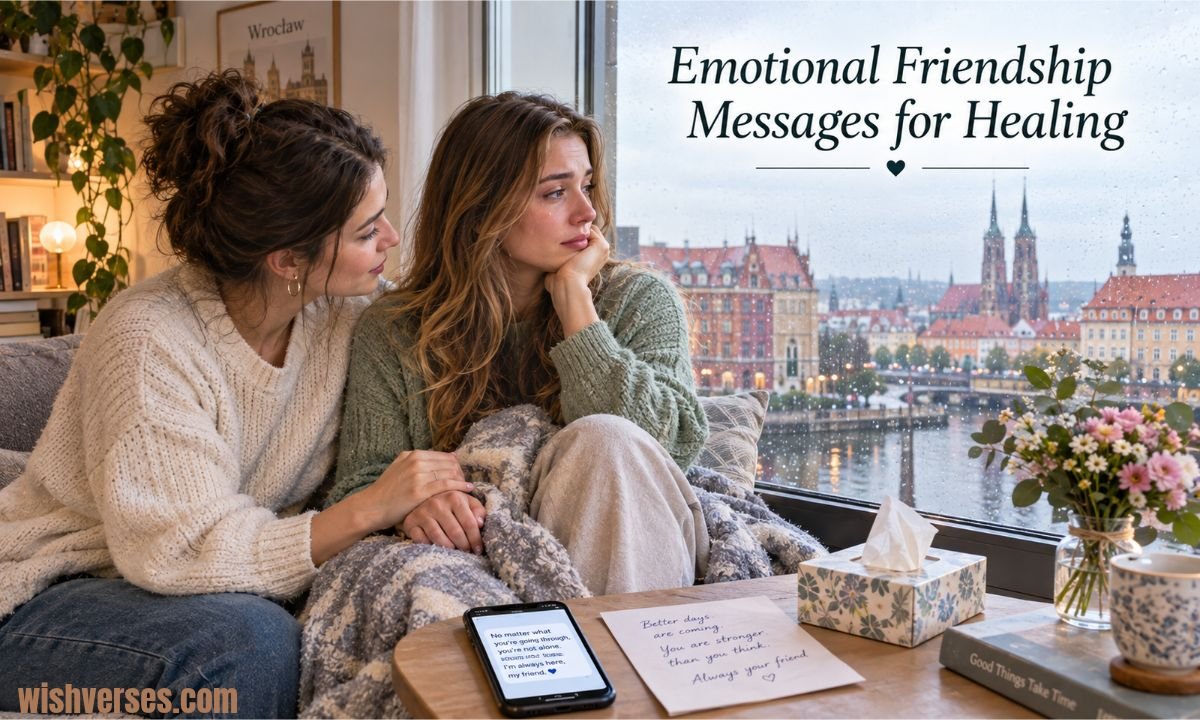 Emotional Friendship Messages for Healing