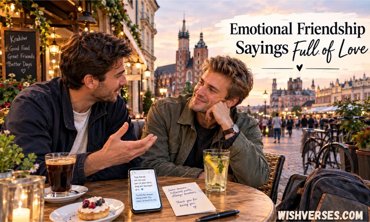 Emotional Friendship Sayings Full of Love