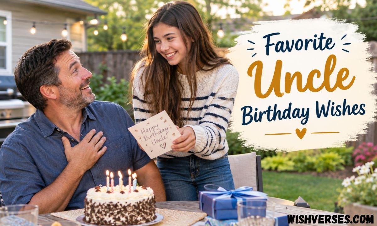 Favorite Uncle Birthday Wishes