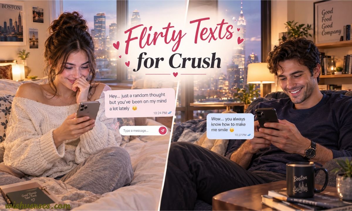 Flirty Texts for Crush
