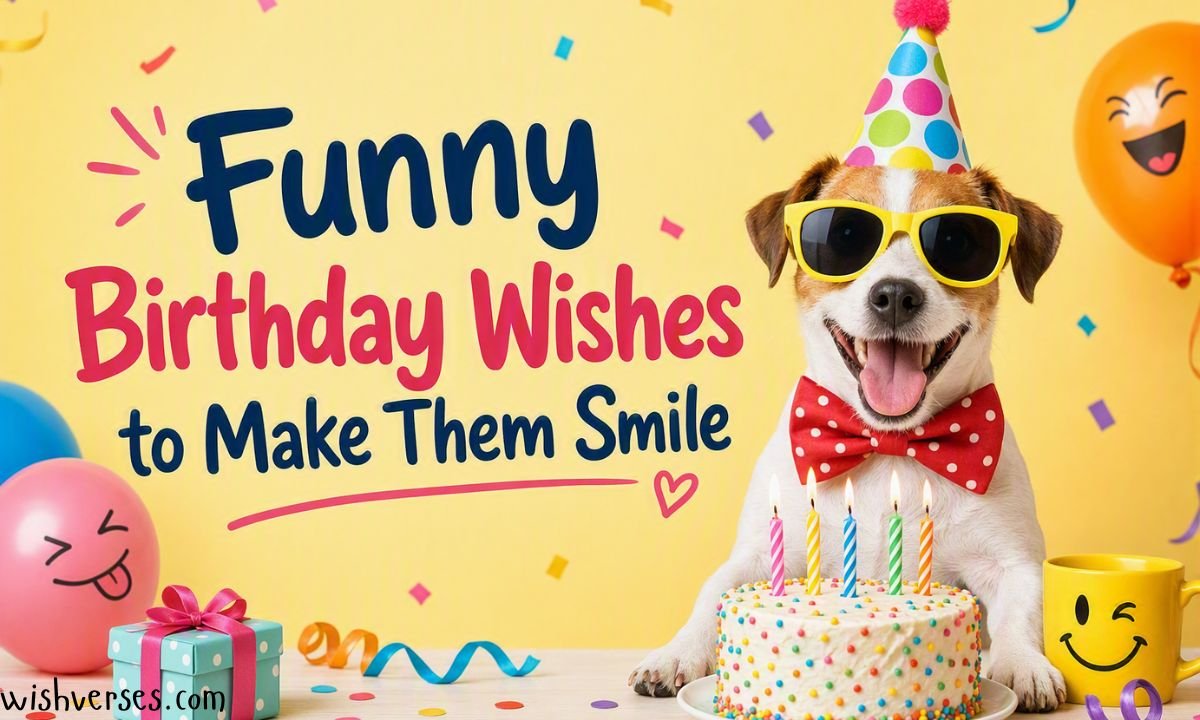 Funny Birthday Wishes to Make Them Smile