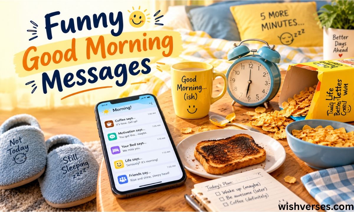 Funny Good Morning Messages