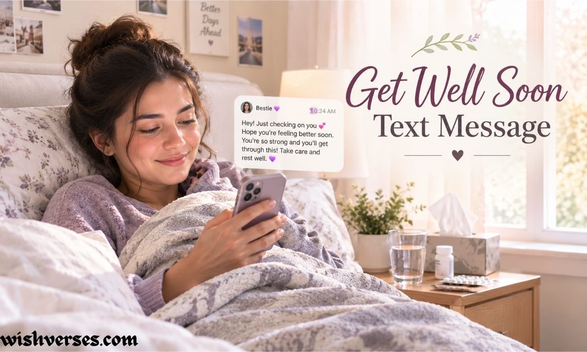 Get Well Soon Text Message