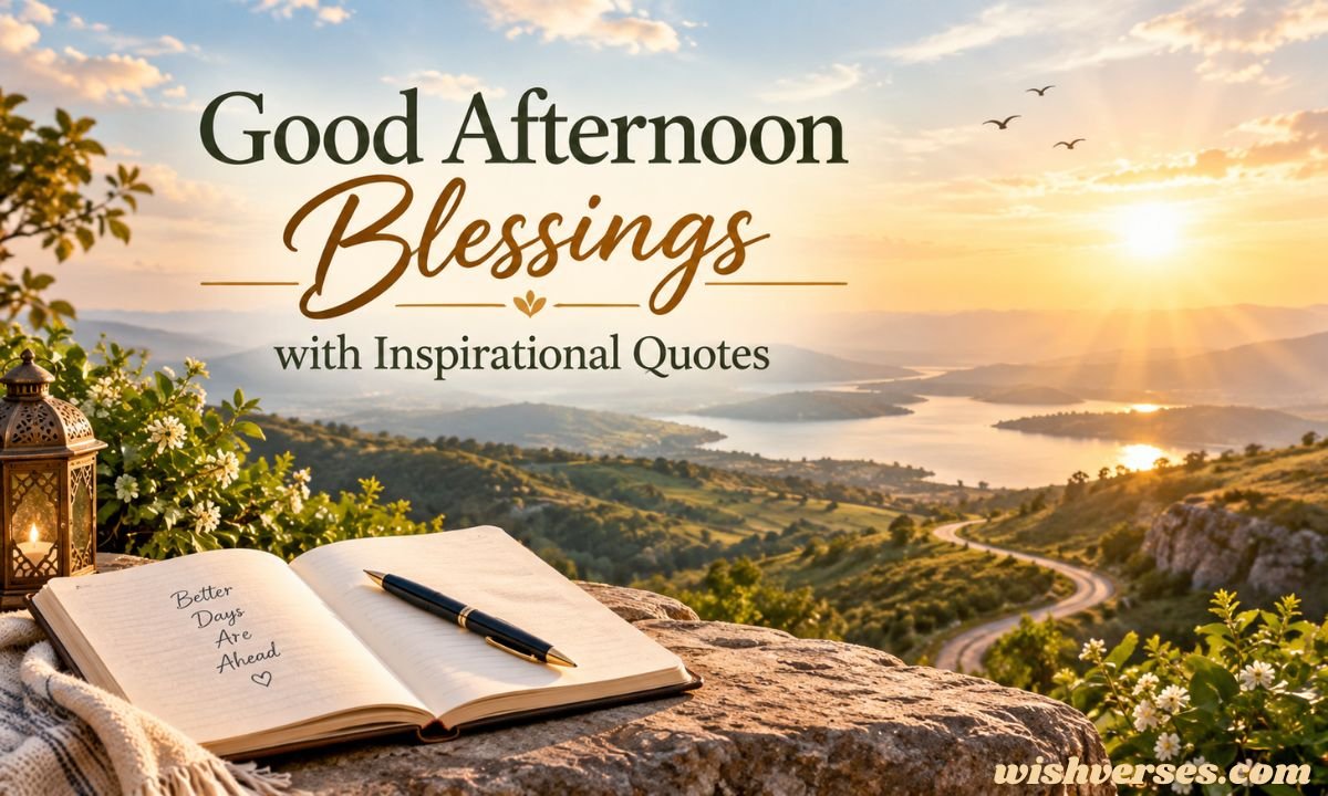 Good Afternoon Blessings with Inspirational Quotes