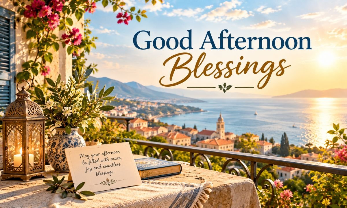 Good Afternoon Blessings