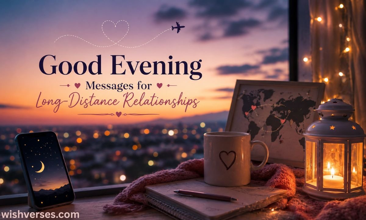 Good Evening Messages for Long-Distance Relationships