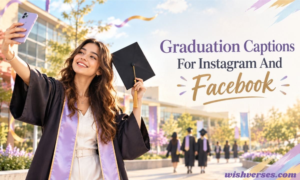 Graduation Captions For Instagram And Facebook