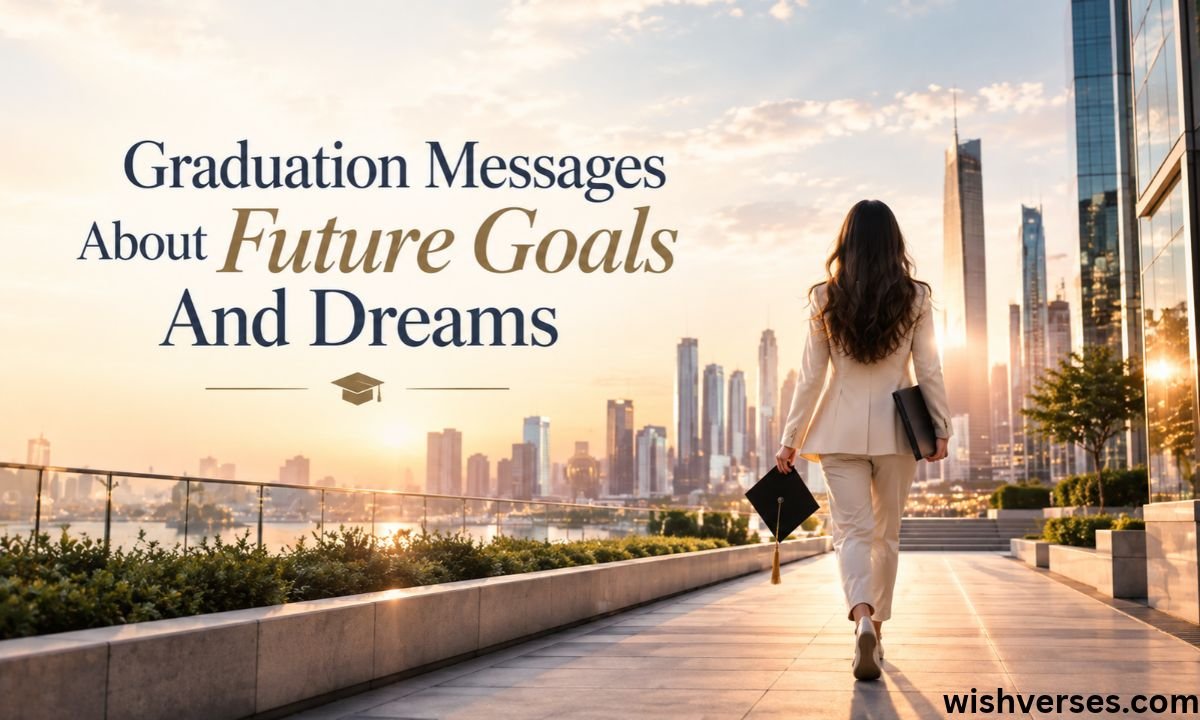 Graduation Messages About Future Goals And Dreams