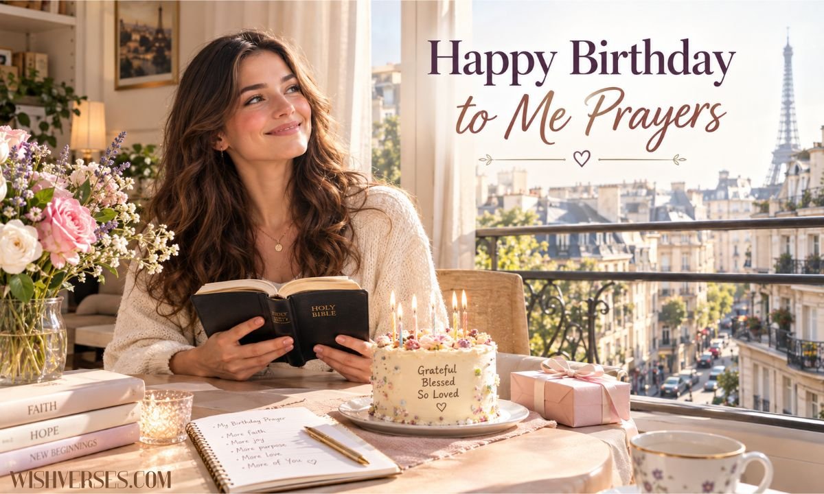 Happy Birthday to Me Prayers