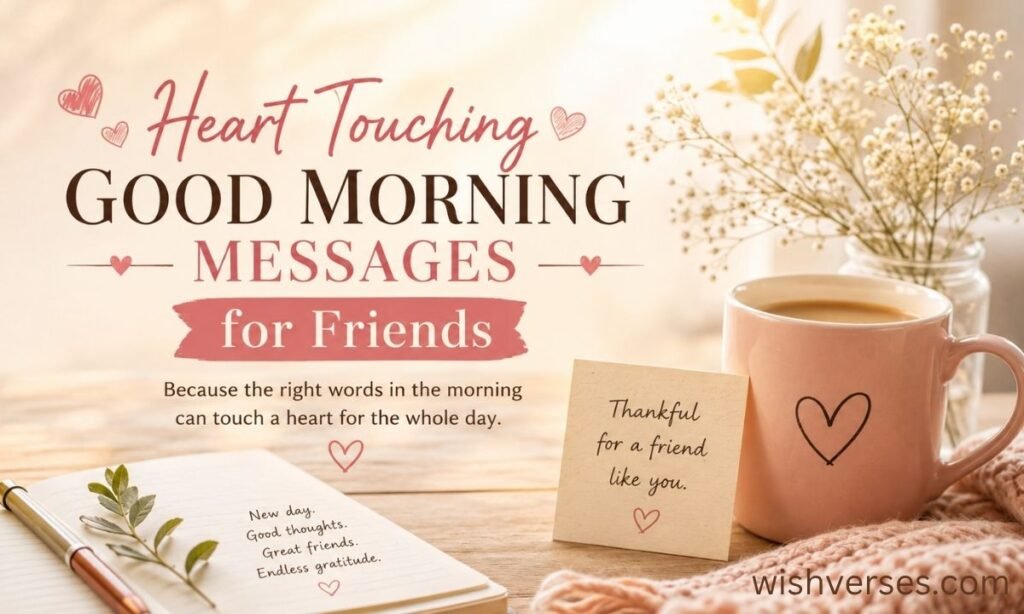 Heart Touching Good Morning Messages for Friends