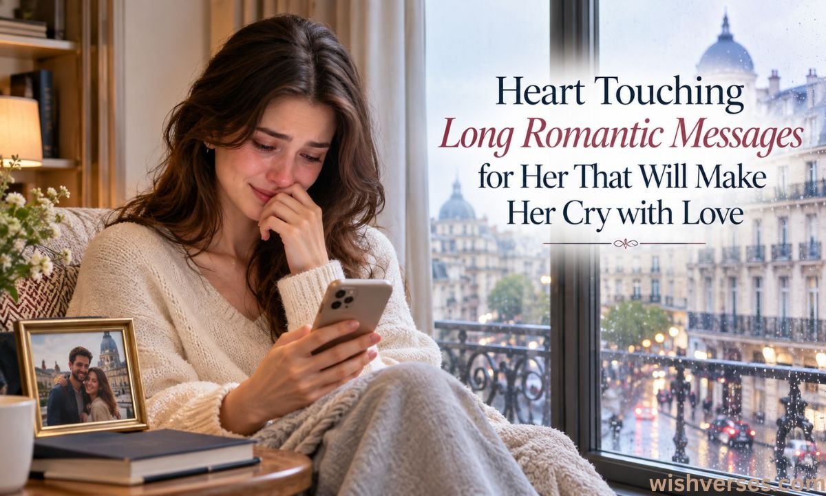 Heart Touching Long Romantic Messages for Her That Will Make Her Cry with Love