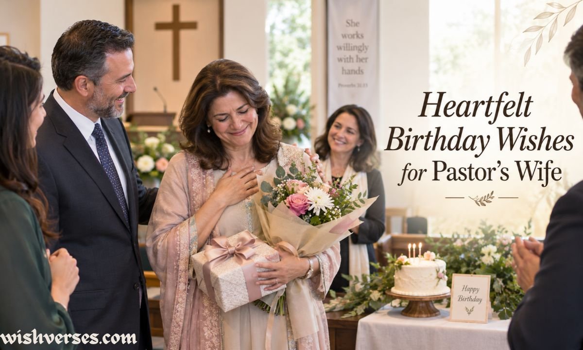 Heartfelt Birthday Wishes for Pastor’s Wife