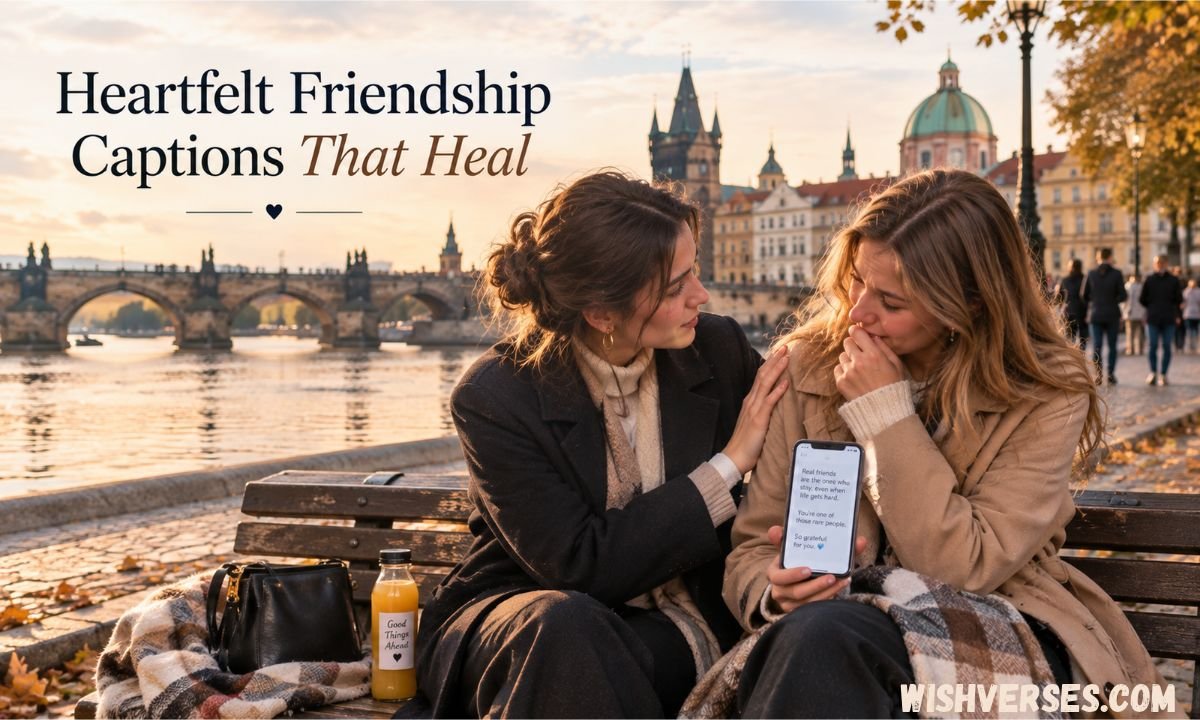 Heartfelt Friendship Captions That Heal