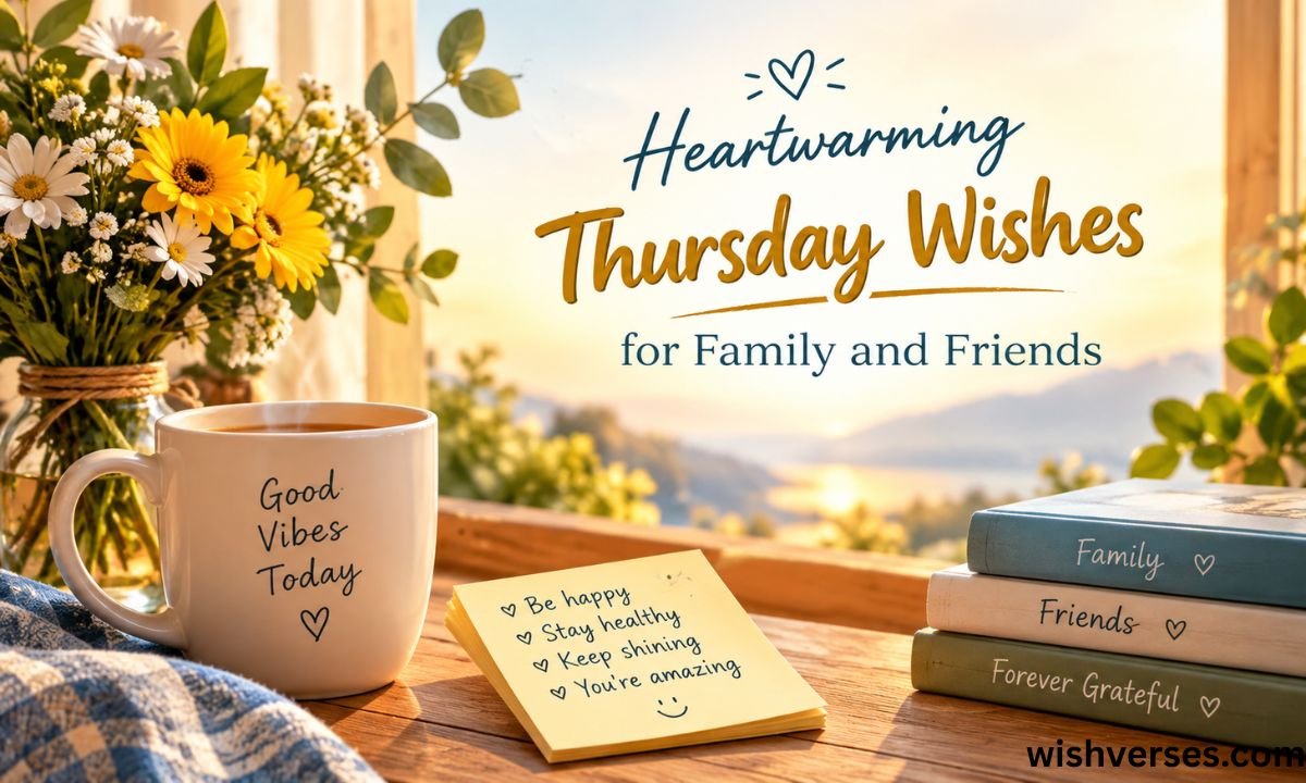 Heartwarming Thursday Wishes for Family and Friends