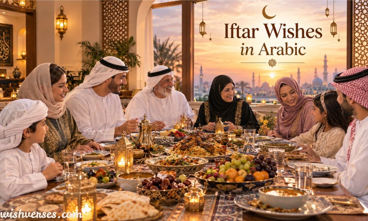 Iftar Wishes in Arabic