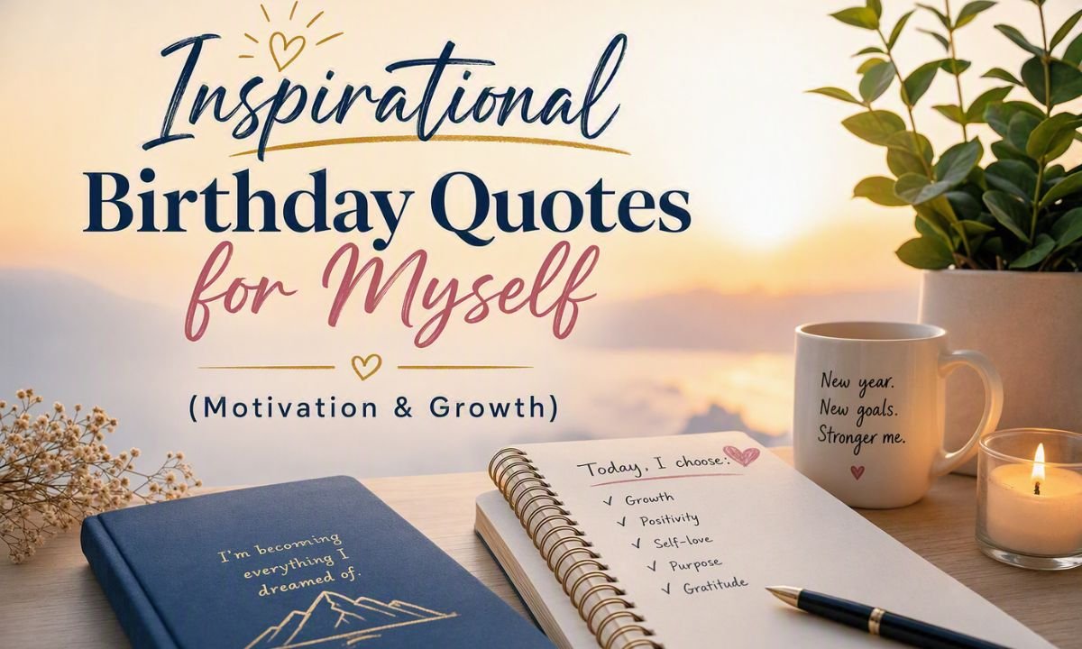 Inspirational Birthday Quotes for Myself (Motivation & Growth)