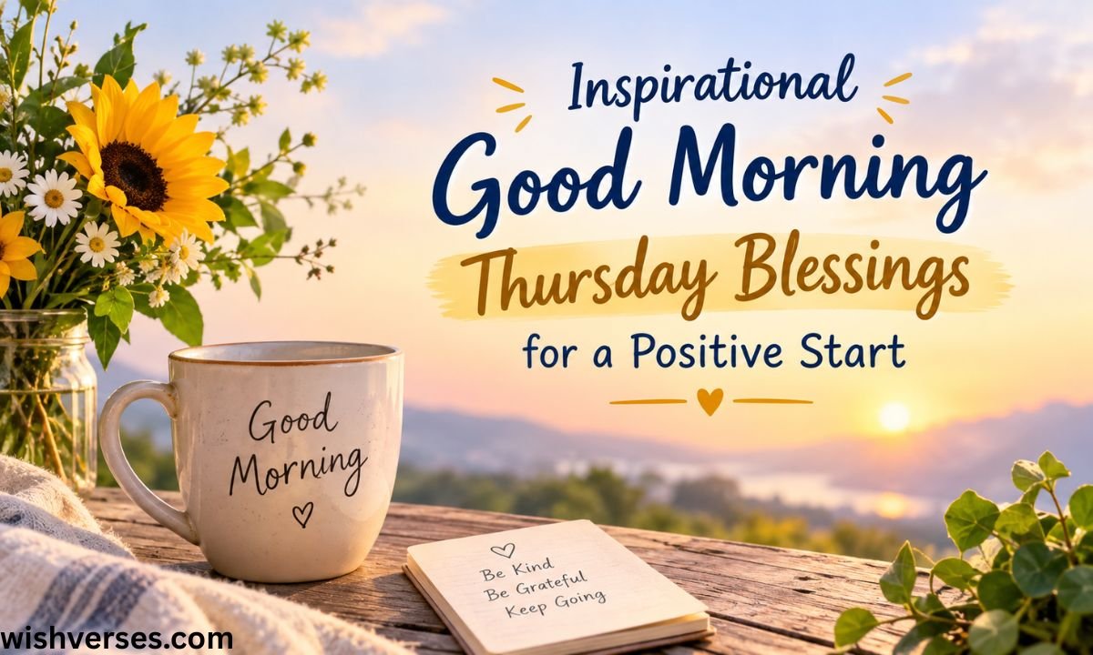 Inspirational Good Morning Thursday Blessings for a Positive Start
