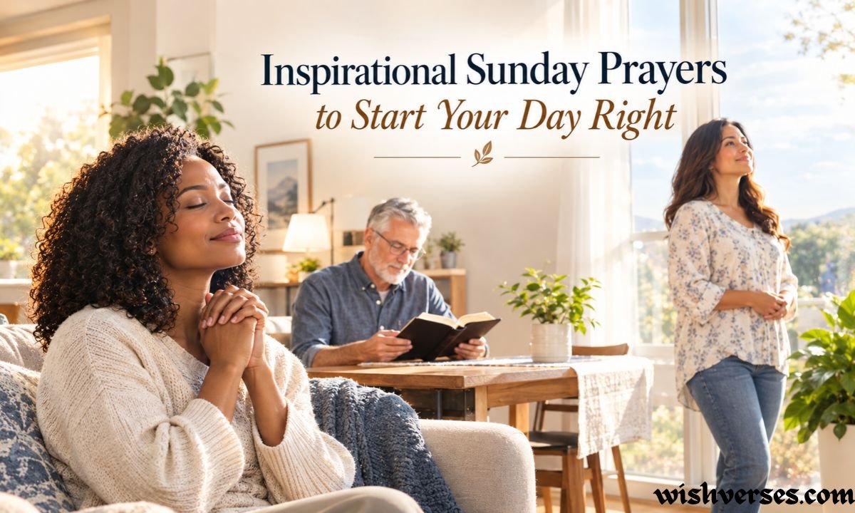 Inspirational Sunday Prayers to Start Your Day Right